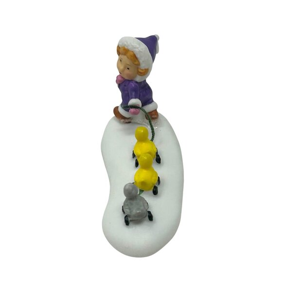 Department 56 North Pole Series "Duck Duck Gray Duck" - Retired in 2009 - Picture 2 of 9